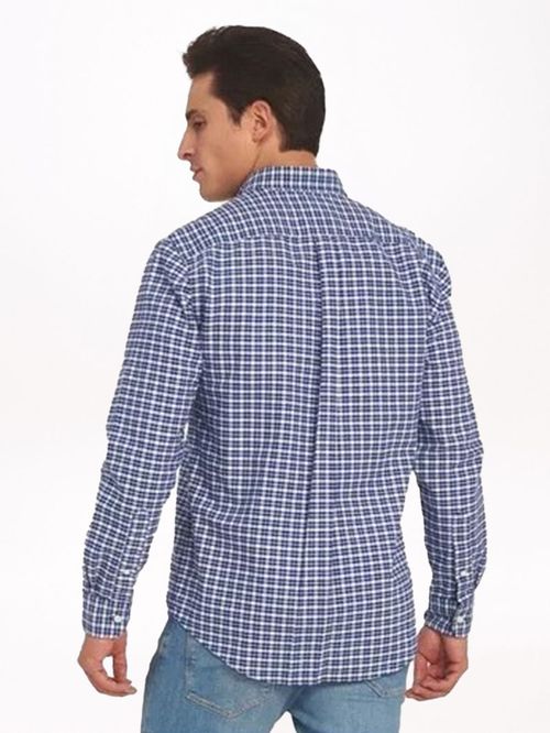 CAMISA HERITAGE OXFORD DE CUADROS DE CORTE REGULAR