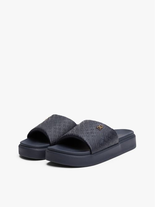 ZAPATILLAS DE PLATAFORMA CON MONOGRAMAS TH