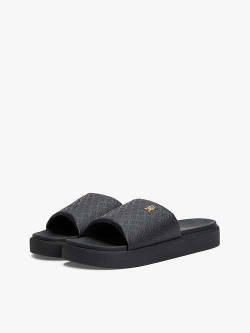 ZAPATILLAS DE PLATAFORMA CON MONOGRAMAS TH