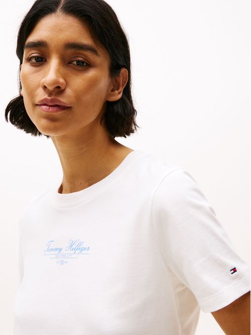 CAMISETA DE CUELLO REDONDO CON LOGO
