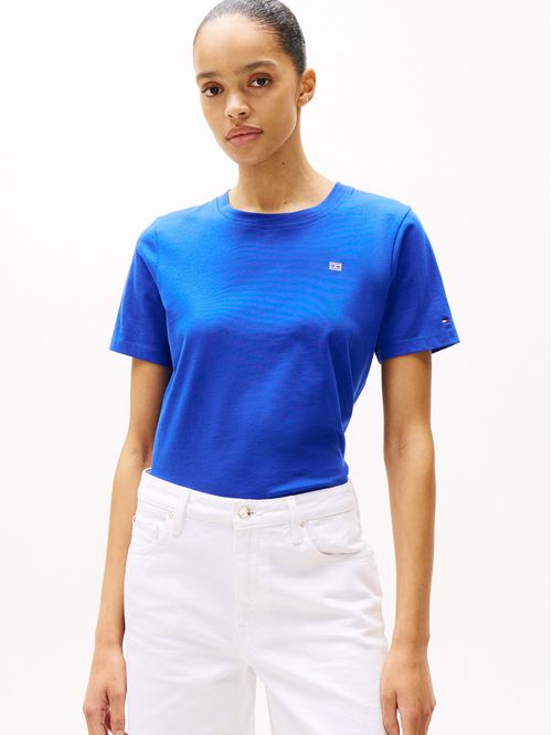 CAMISETA CON LOGO A CONTRASTE
