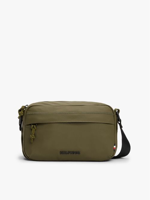 BOLSO REPORTER CON LOGO TEXTURIZADO