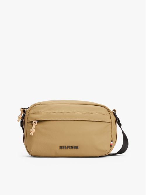 BOLSO REPORTER CON LOGO TEXTURIZADO