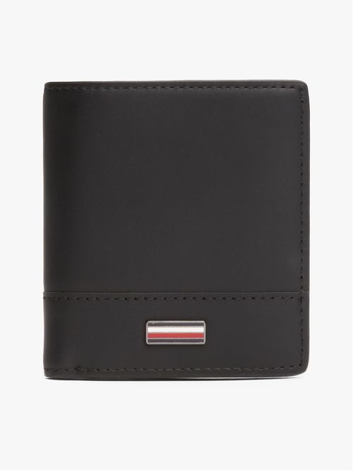 BILLETERA CORPORATE PLEGABLE DE CUERO