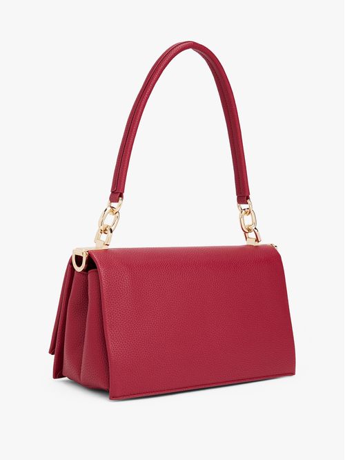 BOLSO MENSAJERO CON SOLAPA Y MONOGRAMA TH