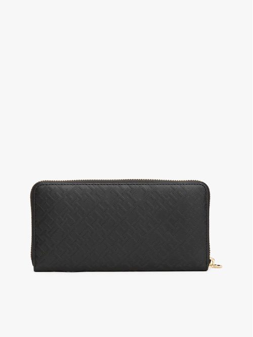 BILLETERA CON MONOGRAMAS TH Y CIERRE