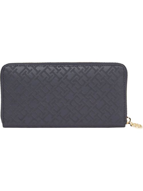BILLETERA CON MONOGRAMAS TH Y CIERRE