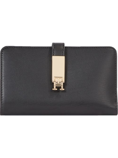 BILLETERA HERITAGE PLEGABLE CON MONOGRAMA TH