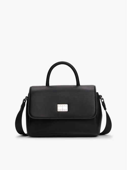 BOLSO CRUZADO CON SOLAPA Y ASA