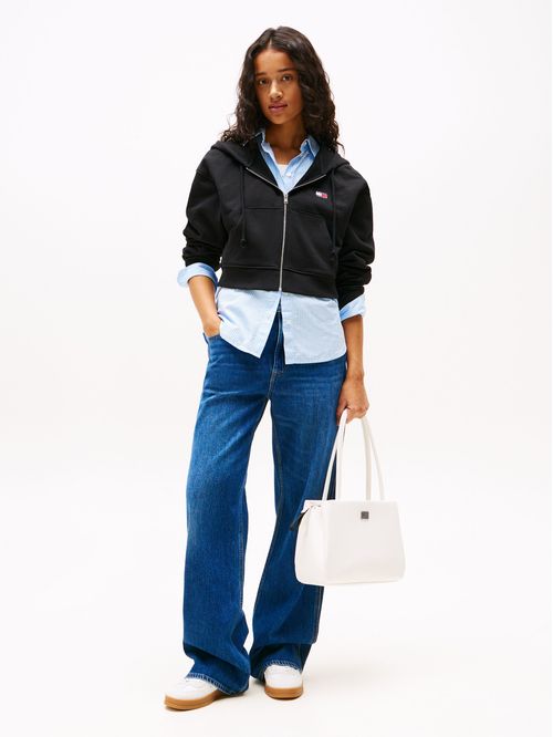 BOLSO TOTE CON INSIGNIA DEL LOGO