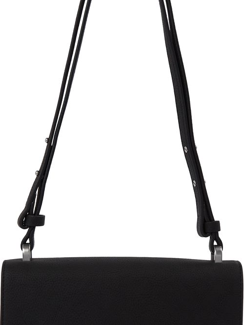 BOLSO CRUZADO CON SOLAPA Y LOGO