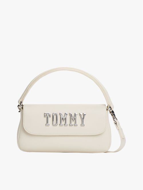 BOLSO CRUZADO CON SOLAPA Y ASA SUPERIOR