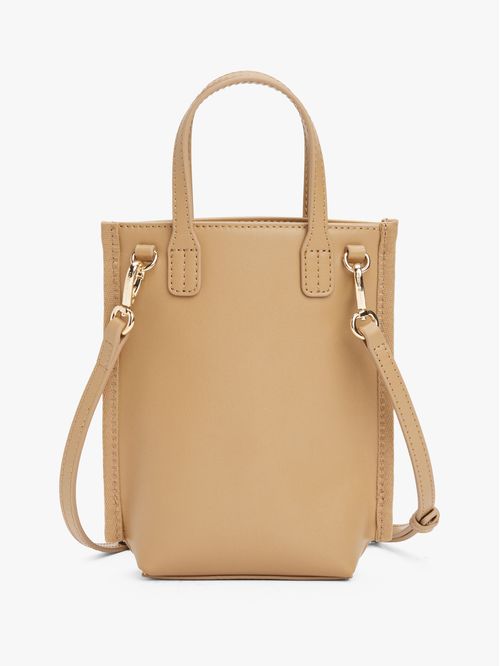 BOLSO PARA MÓVIL CON CORREA CRUZADA Y MONOGRAMA TH