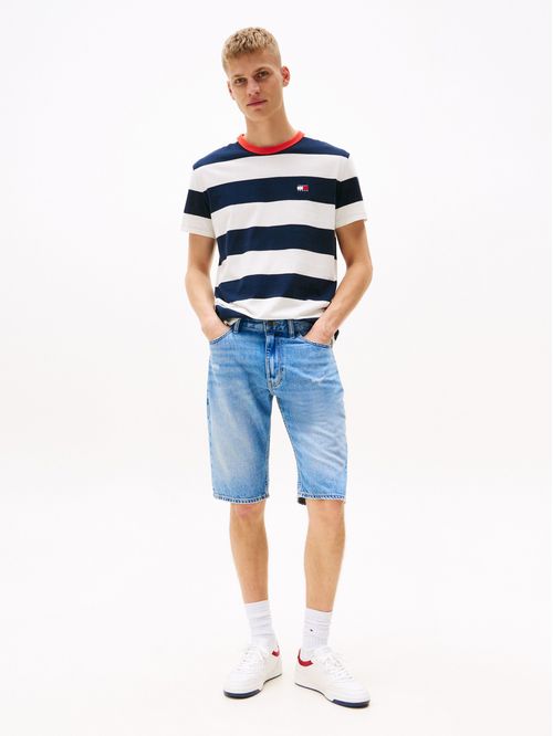 CAMISETA BOLD STRIPE CORTE REGULAR PARA HOMBRE
