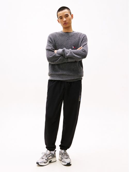 PANTALÓN JOGGERS DE CORTE AMPLIO CON LOGO