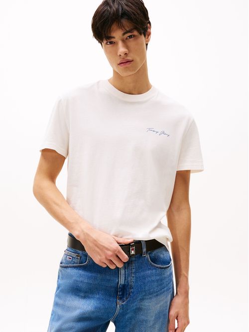 CAMISETA CON ESTAMPADO NÁUTICO EN LA ESPALDA