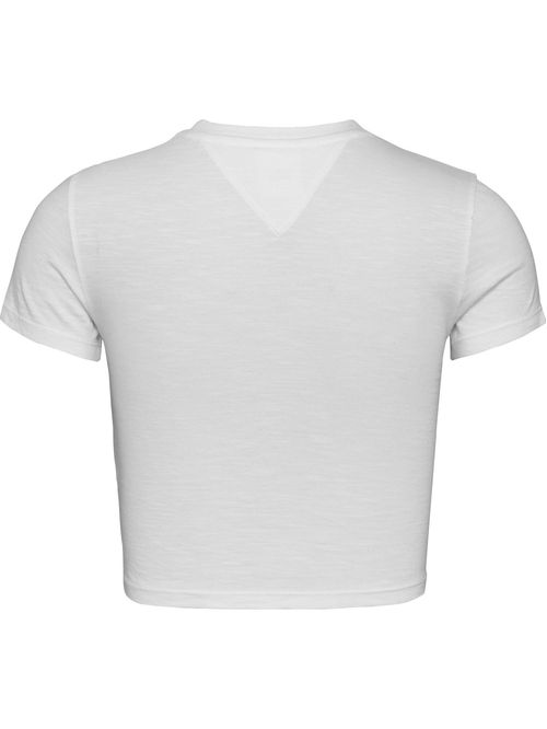 CAMISETA CROPPED SLIM TOMMY PREP LUXE