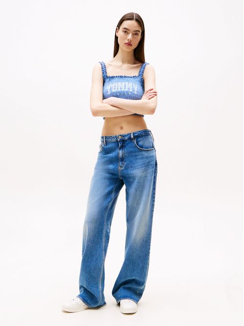 BLUSA VARSITY FRUNCIDO DE CORTE SLIM