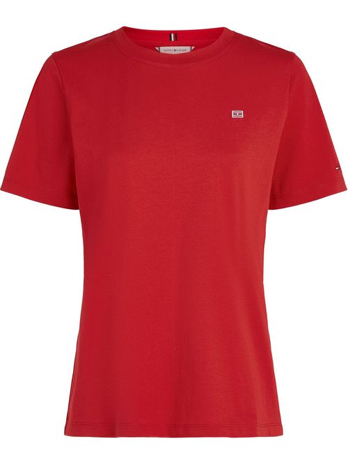 CAMISETA CON LOGO A CONTRASTE