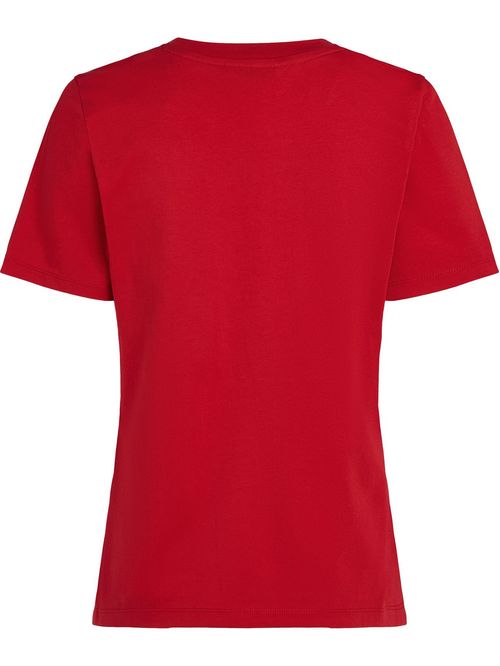 CAMISETA CON LOGO A CONTRASTE