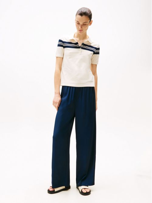 POLO DE RAYAS CON CORTE SLIM