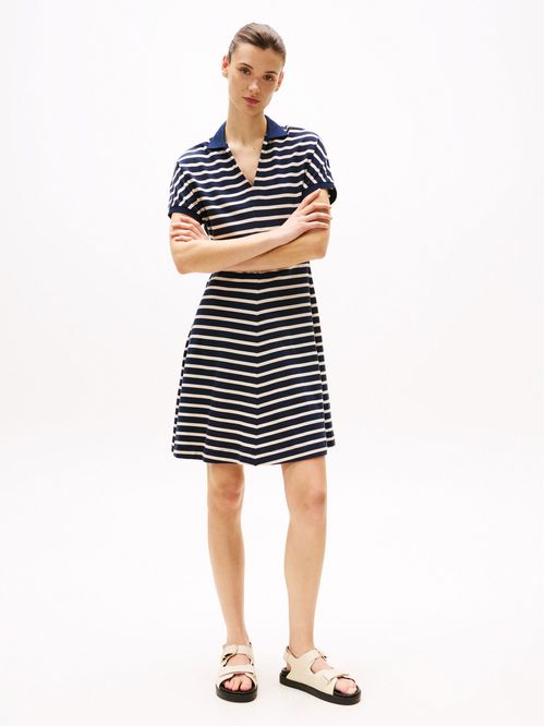 VESTIDO MINI TIPO POLO