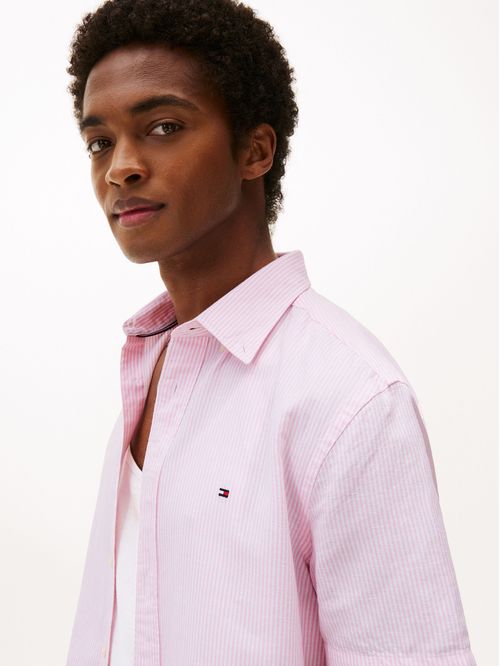 CAMISA DE MANGA CORTA DE LINO