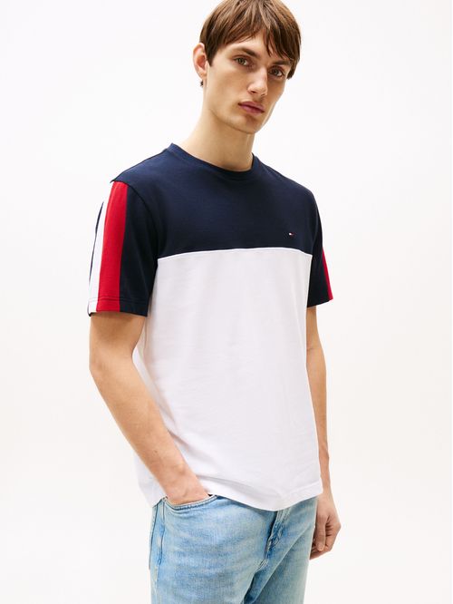 CAMISETA COLOR BLOCK GLOBAL STRIPE