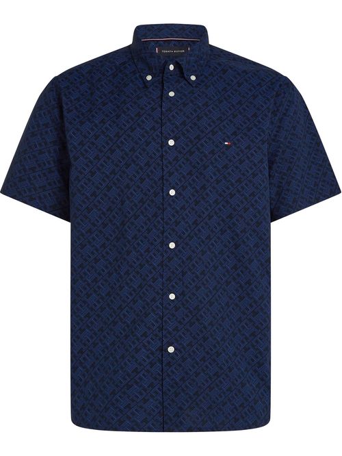 CAMISA CON ESTAMPADO DE MONOGRAMA TH