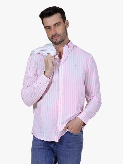 CAMISA TH FLEX DE RAYAS