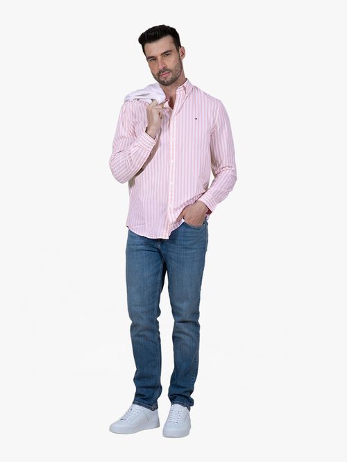 CAMISA TH FLEX DE RAYAS