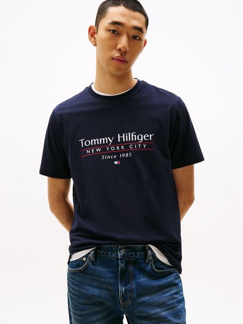 CAMISETA DE CUELLO REDONDO CON LOGO