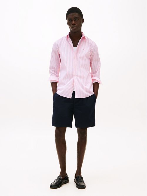 CAMISA DE RAYAS DE CORTE REGULAR