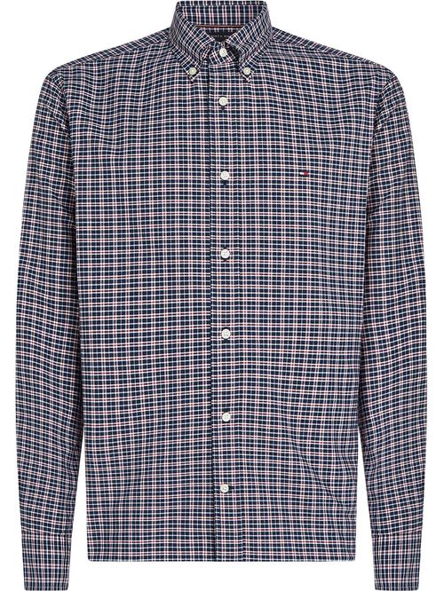 CAMISA HERITAGE OXFORD DE CUADROS DE CORTE REGULAR
