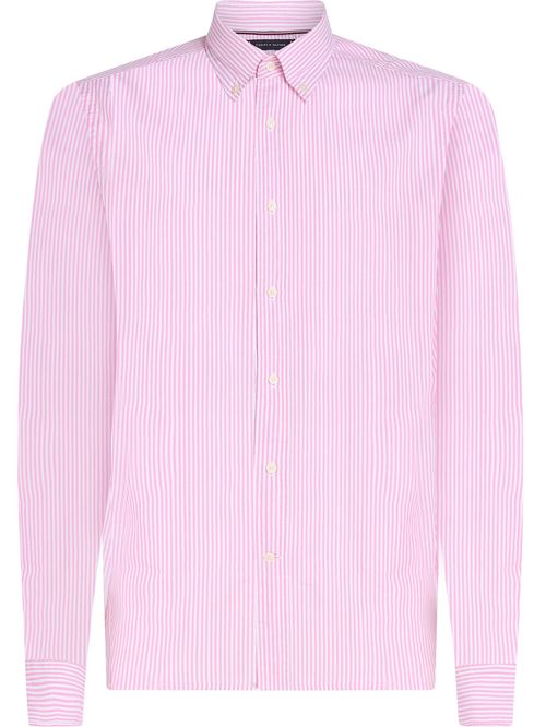 CAMISA TH FLEX REGULAR DE RAYAS