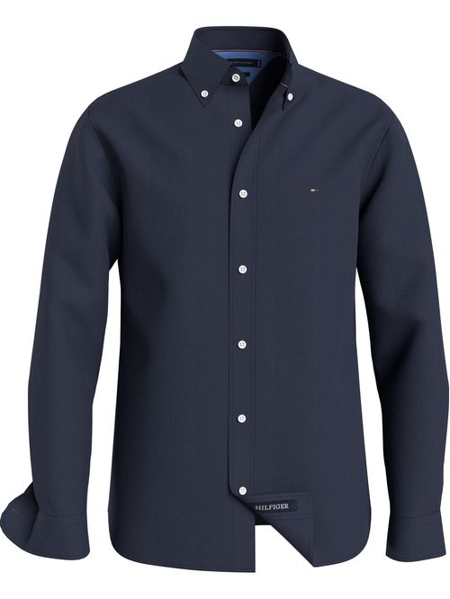 CAMISA DE LINO TEÑIDO CON PIGMENTOS
