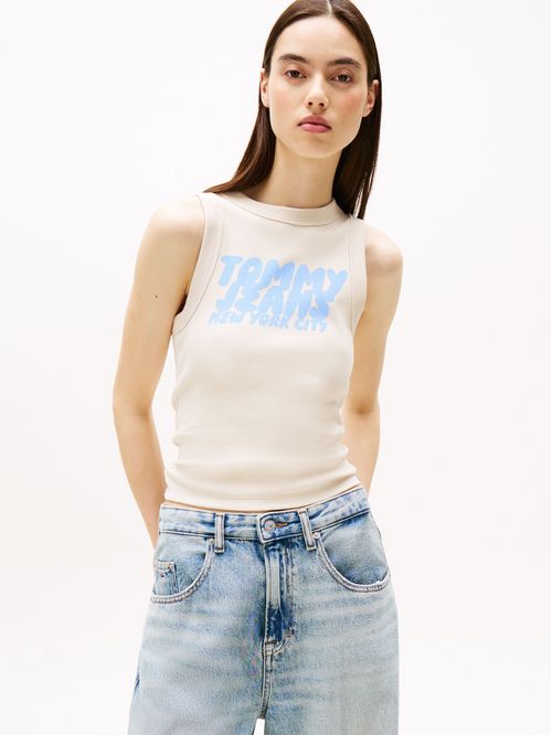 CAMISETA SIN MANGAS CON LOGO