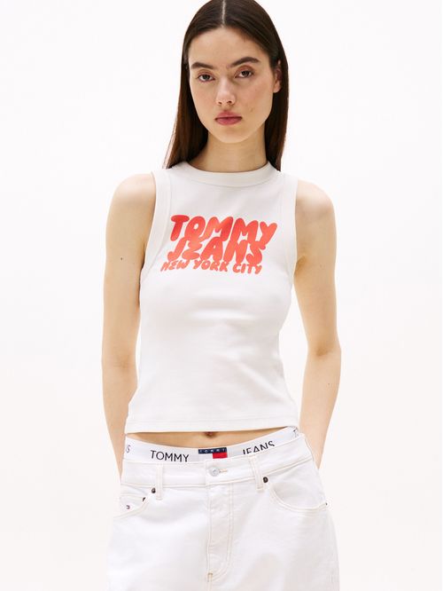 CAMISETA SIN MANGAS CON LOGO