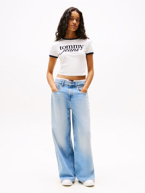 CAMISETA RINGER CON LOGO