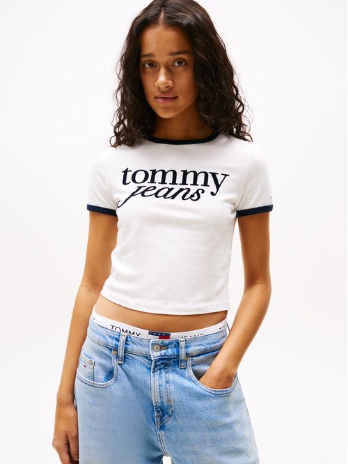 CAMISETA RINGER CON LOGO