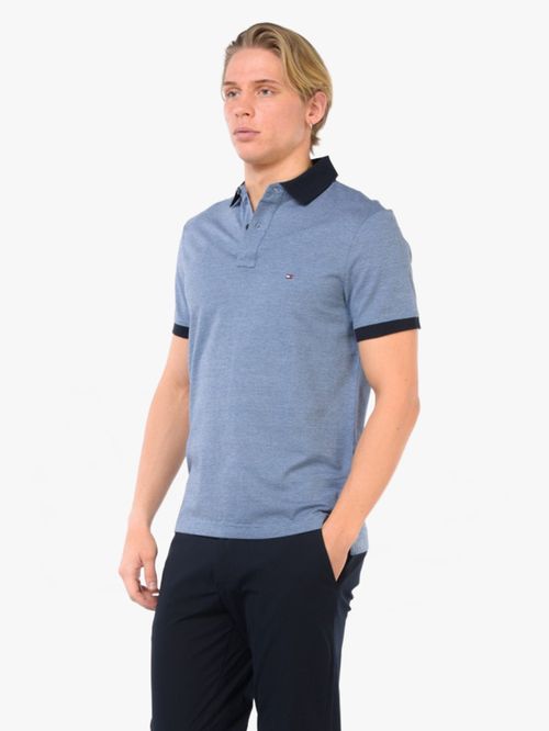 POLO DE HOMBRE DOBLE TONO