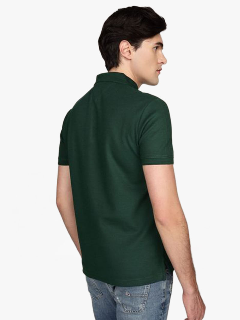 POLO DE CORTE REGULAR SOLIDO Tommy Hilfiger Ecuador Tienda Oficial  Tommy Hilfiger - Main Image