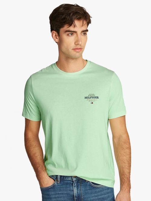 CAMISETA DE CUELLO REDONDO CON LOGO