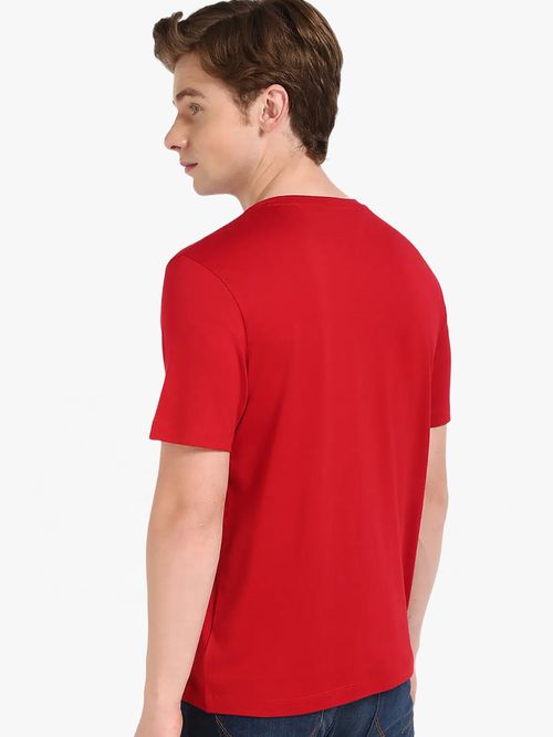 CAMISETA DE ALGODÓN CON ESCUDO TH