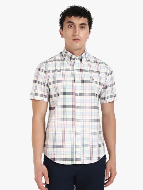 CAMISA DE VERANO A CUADROS CLÁSICA