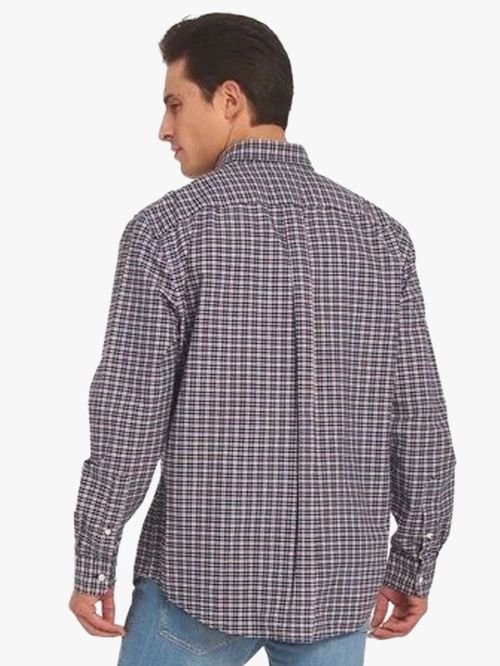 CAMISA HERITAGE OXFORD DE CUADROS DE CORTE REGULAR