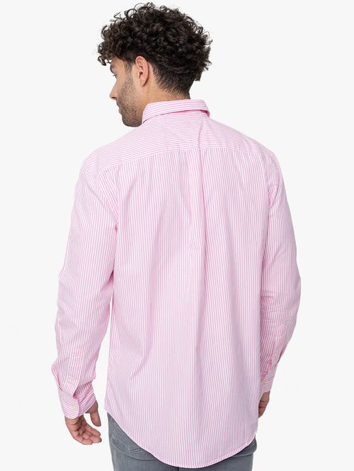 CAMISA TH FLEX REGULAR DE RAYAS