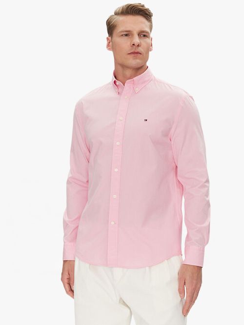 CAMISA TH FLEX REGULAR DE POPELÍN