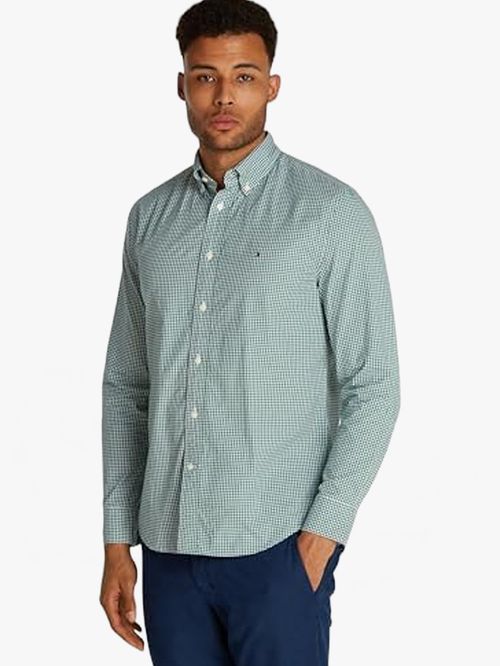 CAMISA TH FLEX REGULAR DE CUADROS VICHY