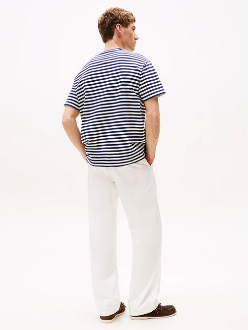 CAMISETA AMPLIA HILFIGER CON RAYAS MARINERAS
